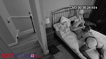 i watch my 18 year old partner rim me in our homemade session with lingerie and stockings