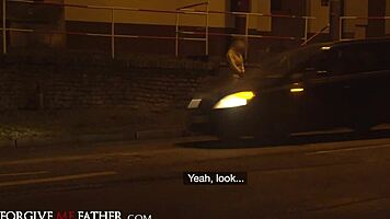 deviante blonde milf blindfolded fucked roughly doggystyle