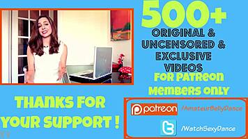 The hot secretary was dancing seductively in the office, turning heads.