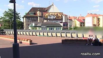 Glamorous Czech Kitten Tempted in Mall and Drilled in POV