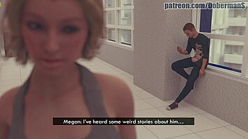 Doctor sucks student cock