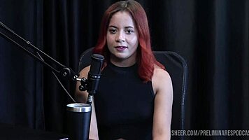 i'm bruna ferrari, bia hot dominatin me with toys in podcast