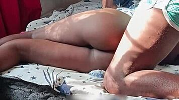 she seduced me by twerking her sexy ass this morning till i fuck her and creams