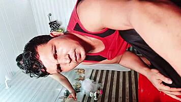 Slutty sis grabs cock in room for hardcore