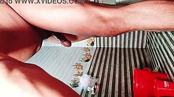 Slutty sis grabs cock in room for hardcore