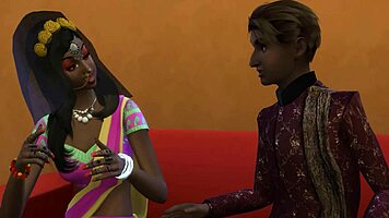 Indian Couple's First Night After Wedding