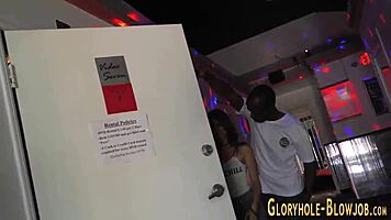 Lil Teen Sucks Fucks Jerks At Gloryhole