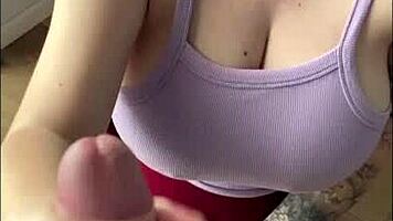 i messed up and grabbed her huge tits by accident