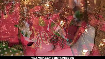 hot teen jillian janson gets robbed and fucked during christmas