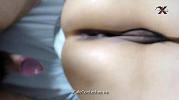 Puta Infiel Culona Chateando Con Su Novio Mientras Le Rompo El Culo Estoy Con Una Amiga Le Dice Al Cornudo