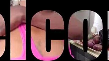 Horny African landlady rides huge cock intensely in 4K