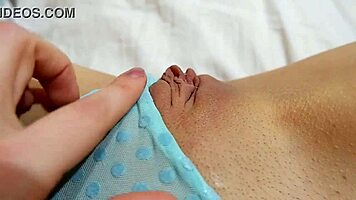 I Intensely Caress My Petite 18+ Pussy When I Get Back from Work