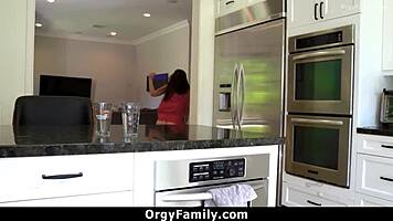 young girls secret crush on older man turns into hot sweaty affair in orgy family