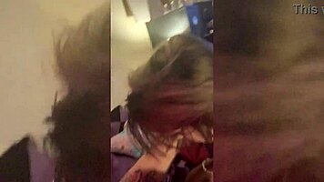 tatted emo beauty takes back shots and submits