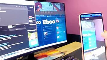 Eboo Engage App Turns Her Into Wet Horny Slut