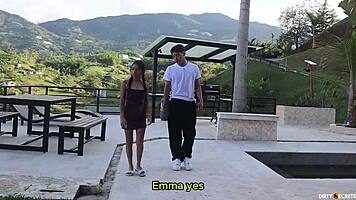 i fuck blind mans daughter next to him