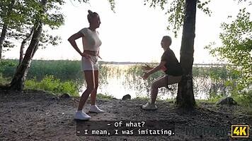 Skilled Milf Teaches Young Guy How To Fuck His Girlfriend Properly