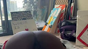 Ebony Cant Take The Fuck Machine