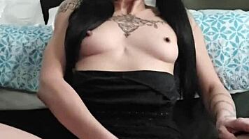 Adorable petite 18+ emy angel poses cutely