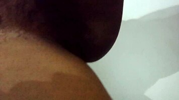 Indian young girl tries glory hole experience