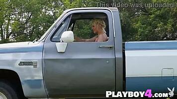 Cute petite 18+ blonde milf model jenessa dawn showed her sexy body and perfect big ass