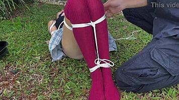 I Love Caressing Outdoor Dirty Socks On Her