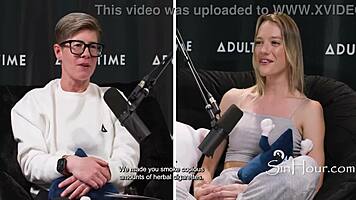 Blonde Crawls Down Neck During Sex Freaking Out - Kenna James Bree Mills