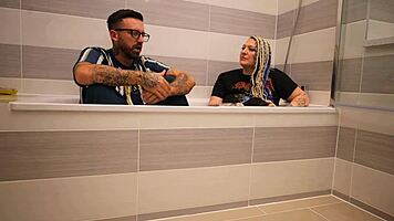 livie chats from the bath in frankie jax interview