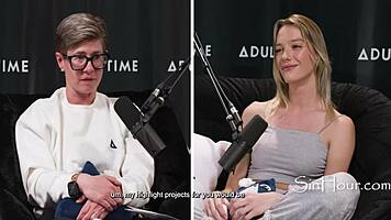 Blonde Crawls Down Neck During Sex Freaking Out - Kenna James Bree Mills