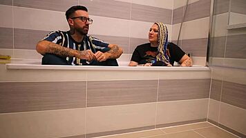 livie chats from the bath in frankie jax interview