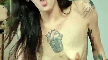 Tall Skinny Girl Rides Cock to Orgasm