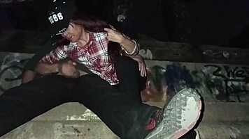 Latina Babe Sucks Cock For Cumshot!