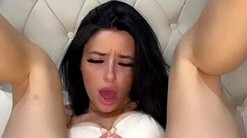 Slutty American Exchange Student Fingers Herself