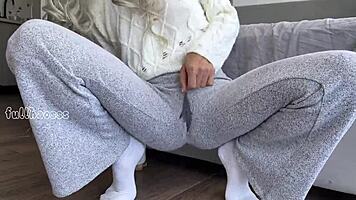 is asian stepdaughter masturbating her tight pussy until squirting?