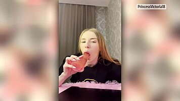 I Got Undressed Through The App But I Showed My Real Self And Started Fucking