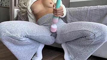 is asian stepdaughter masturbating her tight pussy until squirting?