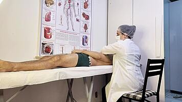 Patient gets hard during nurse exam in hospital