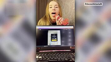 I Got Undressed Through The App But I Showed My Real Self And Started Fucking