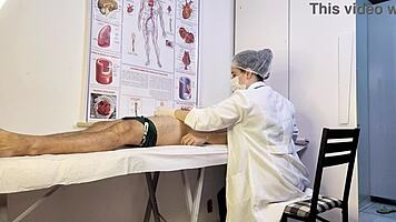 Patient gets hard during nurse exam in hospital