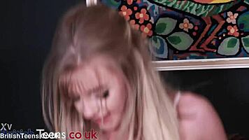 18 Year Old Student Nurse Gets Fucked and Covered in Cum