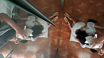 Milf Blowjob For Money With Big Cumshot In Mouth