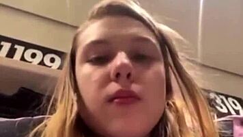 Young Teens Engage in Extreme Public Fucking and Squirting in Changing Room