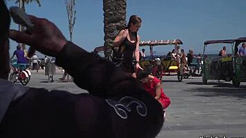 Curvy Petite Euro Babe On The Streets!