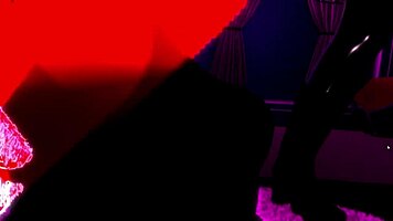 Gothic girl bdsm pegging viro vr