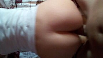 young woman fucked early morning after sleepover part1