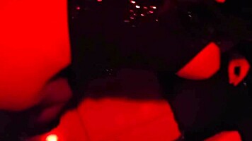 glory hole adventure where she experiments with another well-endowed black guy at the party