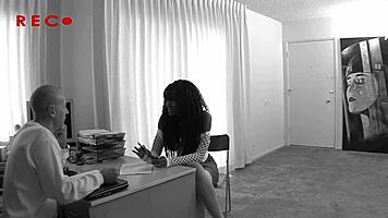 Nyomi Banxxx Experiences Her First Interracial Encounter With A White Actor