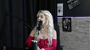 Actress surprised by anal prolapse in group scene