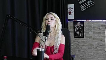 Actress surprised by anal prolapse in group scene