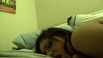 hot college girl on campus gets horny and fucks hard